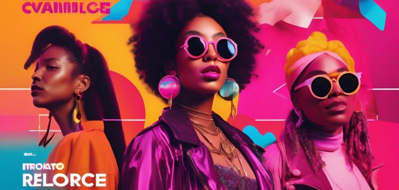 Festival advertising banners and promo materials