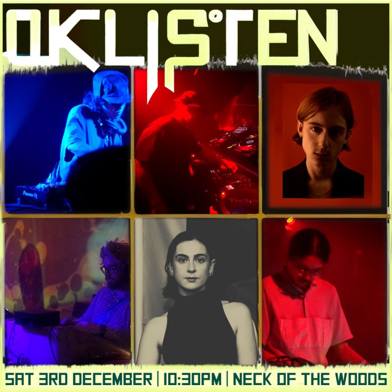 ok listen Auckland december 3rd