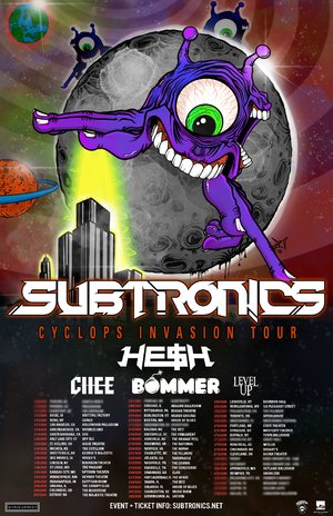 Subtronics 'Cyclops Invasion Tour' - Knoxville, TN - 02/25 - Event in Knoxville