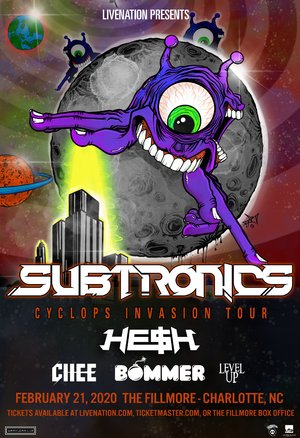 Subtronics 'Cyclops Invasion Tour' - Charlotte, NC - 02/21