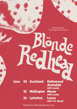 Blonde Redhead | Auckland