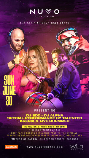 Nuvo Boat Party