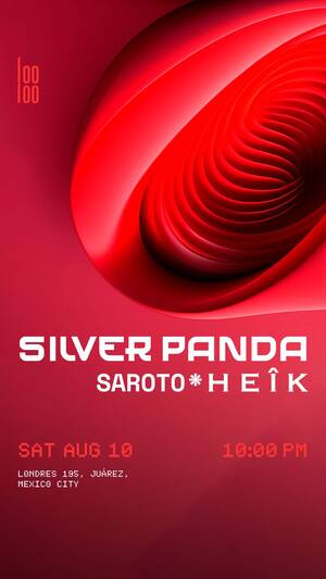 Looloo presents Silver Panda