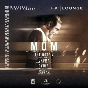 MoM, Okuma // 11 de Diciembre @ Hooka condesa CDMX