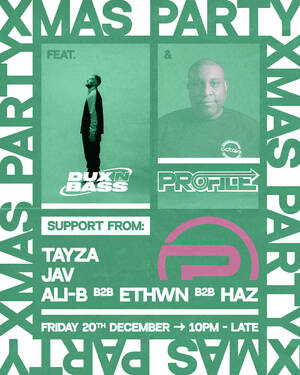 Pointers Xmas Bash Ft: Dux n Bass & Profile