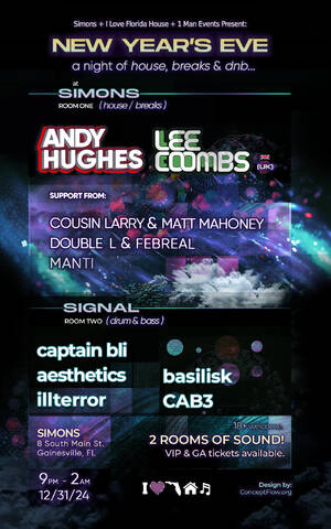 NYE @ Simons & Signal(Andy Hughes & Lee Coombs)