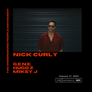 The Underground People Movement - Nick Curly