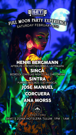 SET Underground's Full Moon Party with Henri Bergmann (Afterlife)
