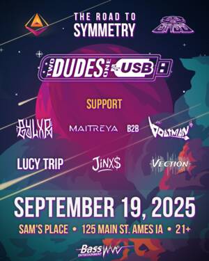 CUE THE BASS: Road to Symmetry