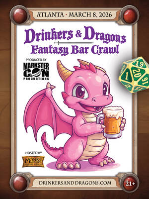 Drinkers & Dragons Fantasy Bar Crawl (Atlanta)