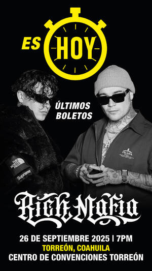 Rich Mafia (Alem&aacute;n + Gera Mx) Torreon 2025