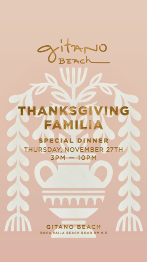 THANKSGIVING GITANO BEACH