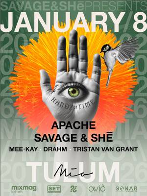 Handz of Time with APACHE, SAVAGE & SHE and many more