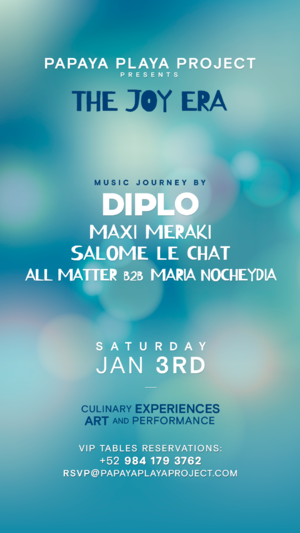 PPP Presents - JAN 3rd - Music Journey by @Diplo