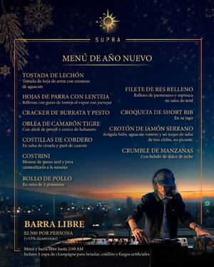 SUPRA A&Ntilde;O NUEVO