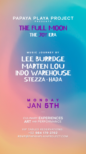 PPP Presents - JAN 05 - THE FULL MOON