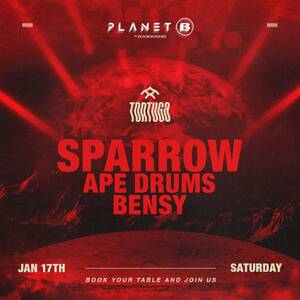 SPARROW, APE DRUMS, BENSY @ BONBONNIERE TULUM