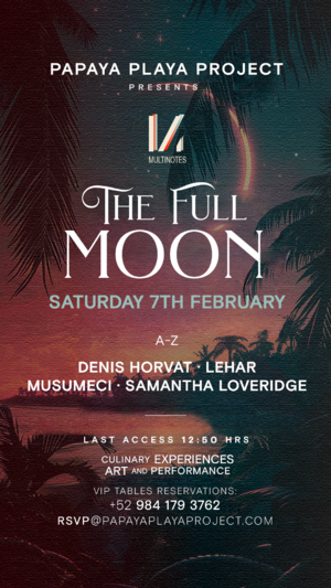 PPP Presents &bull; THE FULL MOON &bull; Music Journey By @LEHAR x@MUSUMECI