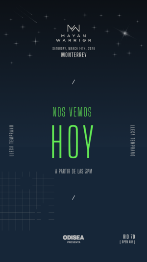 Mayan Warrior en Monterrey