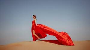 Private Flying Dress Photography and Dune Drive Trip (1-2 guests)