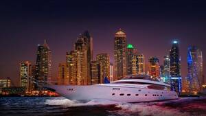 Dubai Marina Twilight Yacht Tour with Live BBQ - 2 Hours