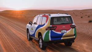 Evening Dune Drive  - Shared vehicle