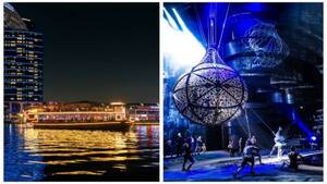 Luxury Dubai Canal Cruise with House Beverages + La Perle SILVER Pass