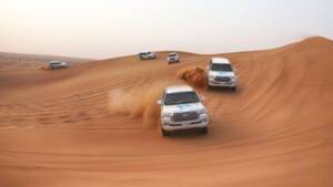 Overnight Red Dune Desert Safari with BBQ & Breakfast | Shared