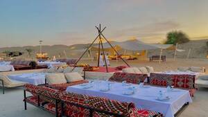 Luxury Caravan Safari and Dinner by Land Cruiser Standard Private 