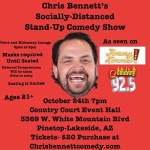 Chris Bennett&rsquo;s Socially Distanced Stand-Up Comedy Show