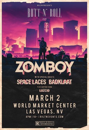 Zomboy Rott N' Roll Tour 2019 - LAS VEGAS, NV