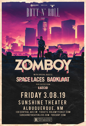 Zomboy Rott N' Roll Tour 2019 - ALBUQUERQUE, NM