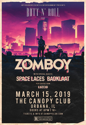 Zomboy Rott N' Roll Tour 2019 - URBANA, IL