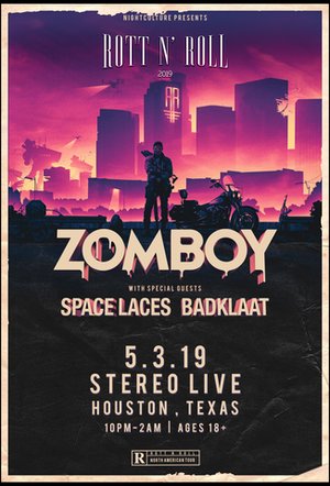 Zomboy Rott N' Roll Tour 2019 - HOUSTON, TX