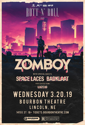 Zomboy Rott N' Roll Tour 2019 - LINCOLN, NE
