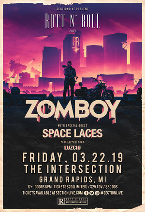 Zomboy Rott N' Roll Tour 2019 - GRAND RAPIDS, MI