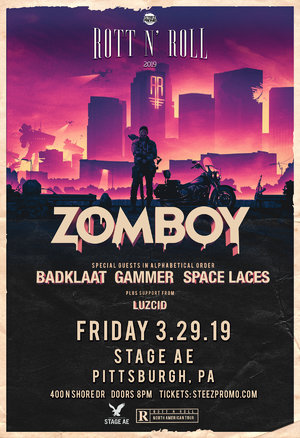 Zomboy Rott N' Roll Tour 2019 - PITTSBURGH, PA