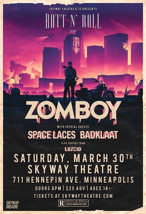 Zomboy Rott N' Roll Tour 2019 - MINNEAPOLIS, MN