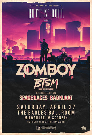 Zomboy Rott N' Roll Tour 2019 - MILWAUKEE, WI