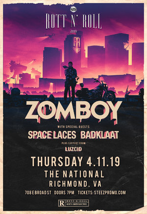 Zomboy Rott N' Roll Tour 2019 - RICHMOND, VA