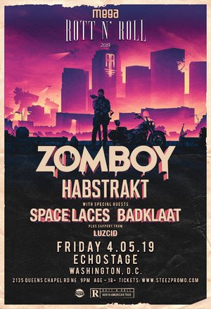 Zomboy Rott N' Roll Tour 2019 - WASHINGTON, DC