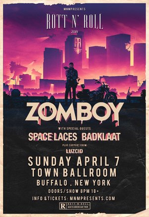 Zomboy Rott N' Roll Tour 2019 - BUFFALO, NY