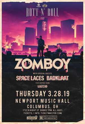 Zomboy Rott N' Roll Tour 2019 - COLUMBUS, OH