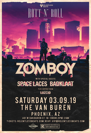 Zomboy Rott N' Roll Tour 2019 - PHOENIX, AZ
