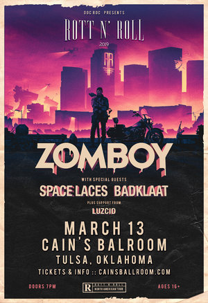 Zomboy Rott N' Roll Tour 2019 - TULSA, OK