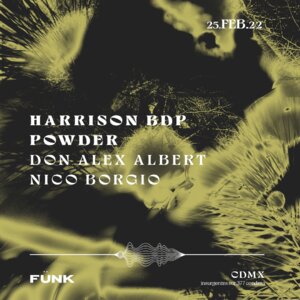 Harrison BDP + Powder + Don Alex Albert + Nico Borgio en F&uuml;nk Clu