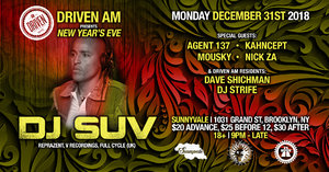 DJ SUV (Reprazent) on NYE by Driven AM