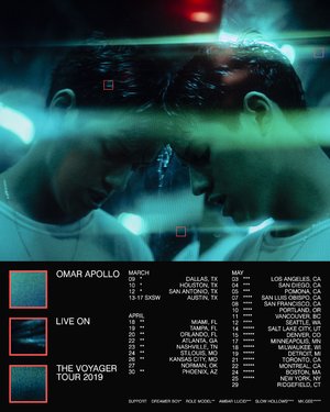 Omar Apollo - The Voyager Tour 2019 - Miami