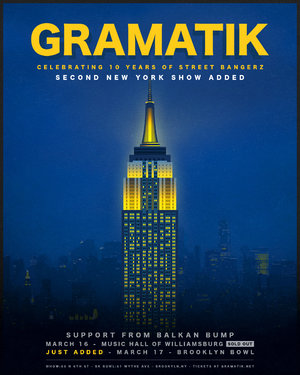Gramatik at Brooklyn Bowl - 3/17