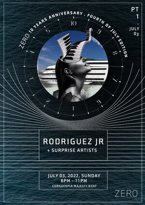 Zero Presents... 3rd of July Boat Party